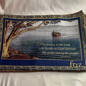 Bible verse table mats